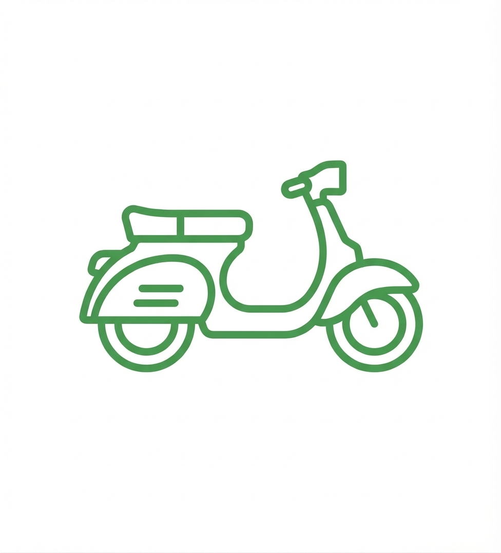 バイク（廃車証明書付き）